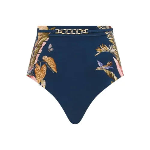 Zimmermann SS25 Бикини Женские Темно-синий