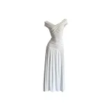 Озерно-голубой топ и юбка