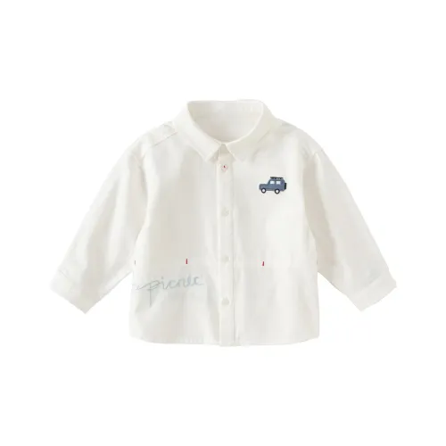 DAVE&BELLA Белые Kids Рубашки