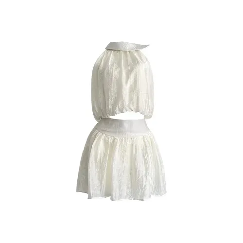 AFGGD Белый Женские Комплекты с юбкой