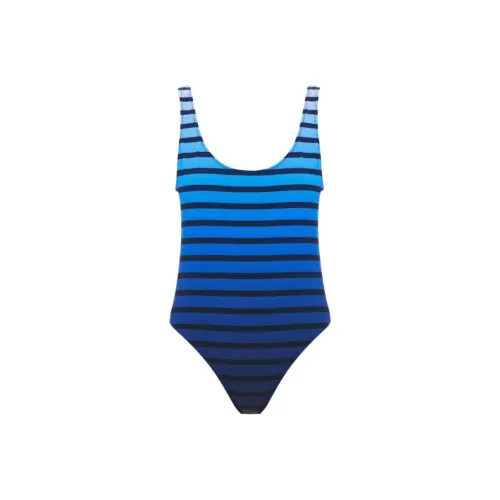 Jean Paul Gaultier Ван-Пис Купальник Женский Синий