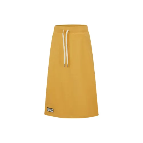 PUMA SELECT Повседневная Длинная Юбка Женская Оранжевая