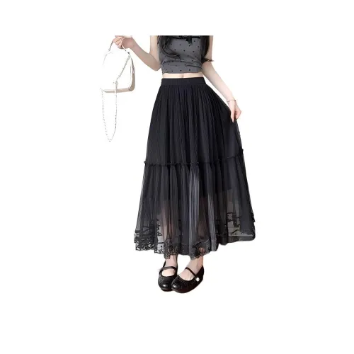 HTHK Женские Повседневные Длинные Юбки