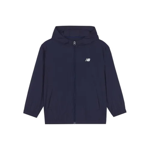 New Balance совместная линия Туристическая одежда Темно-синий Детский