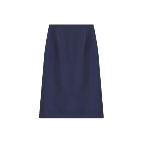 SENTUBILA Повседневный длинный юбка женский темно-синий