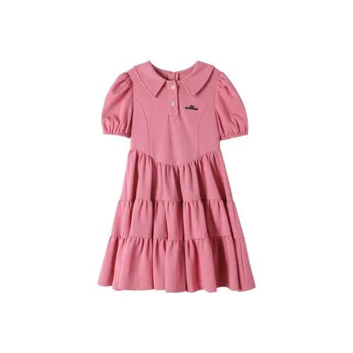 YUANYUAN GIRL Розовое Детское Платье