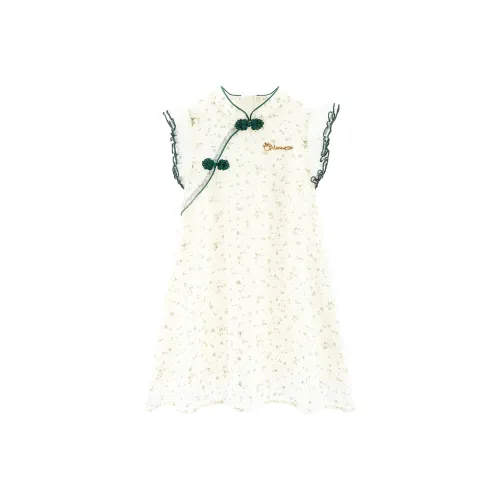 Disney Детское платье бежевого цвета для детей в возрасте 3-7 лет