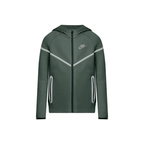 Nike Толстовка Sportswear Tech Fleece Винтажный зеленый Подростки