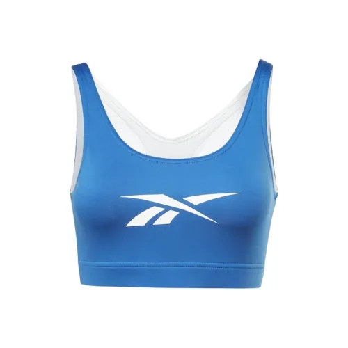 Reebok Workout Ready Спортивный бюстгальтер Спортивное белье Женское Vector Синий