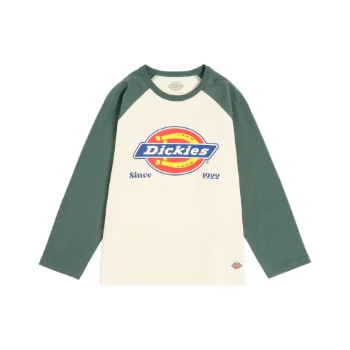Dickies Лесной зеленый/Milky Белый Kids T Рубашки
