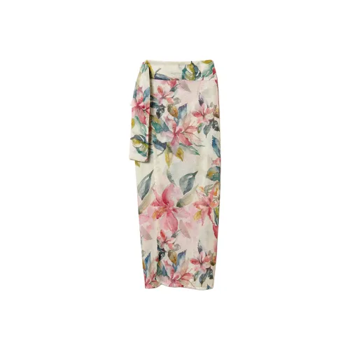 Юбка TWINSET Milano Wrap Женская Бежевая