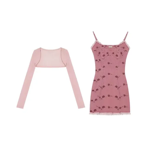 PUREIDOL Комплект с юбкой Женские Розовый
