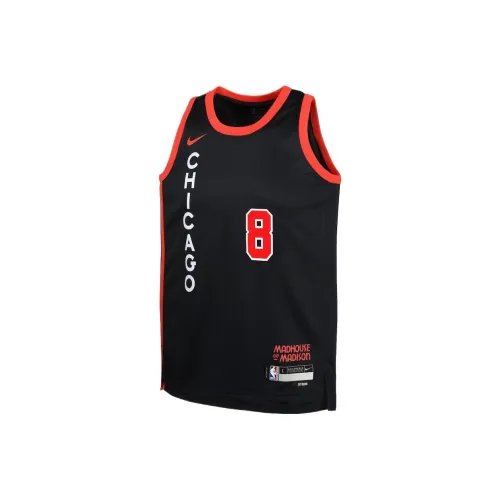 NBA Chicago Bulls Детский топ черный Подростки
