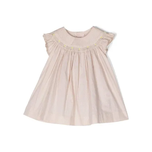 Bonpoint Бежевые Детские Платья