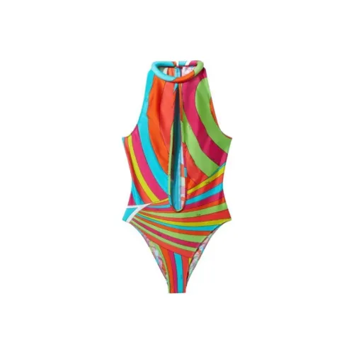 EMILIO PUCCI Ван-Пис Купальник Женский Многоцветный