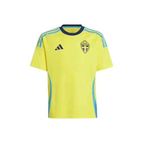 Adidas Sweden 24 T-Shirt Ярко-желтый Подростки