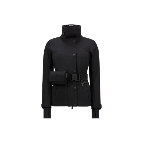 Moncler Черная Женская лыжная куртка