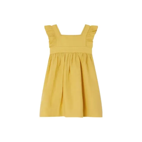 Bonpoint Желтые Платья для Девочек