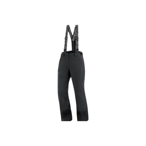 SALOMON Brilliant Лыжные брюки Женские Темно-черный