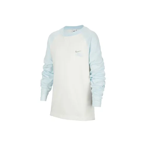 nike Dri Fit T-рубашка Парусный белый Ледниково-голубой для детей 3-7 лет