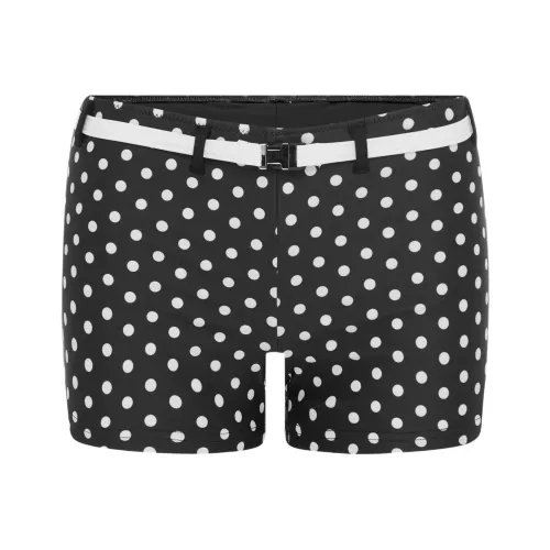 WITH JEAN SS25 Blake Swim Shorts Swimwear Women's Black