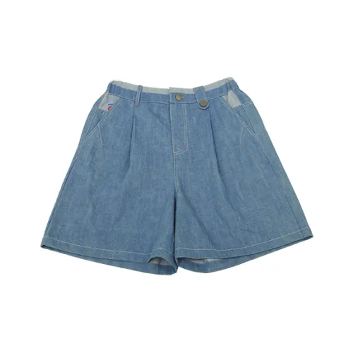 Cloud Factory Джинсовые шорты Женские Светло-синие