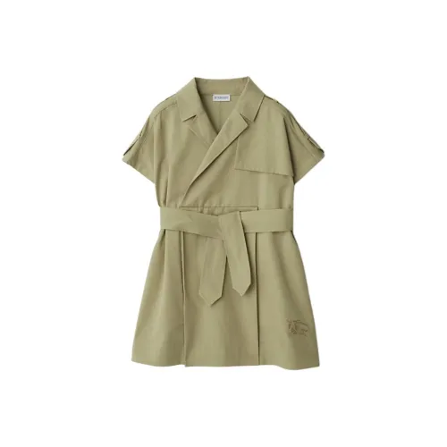 Burberry Коричневые Платья для Детей