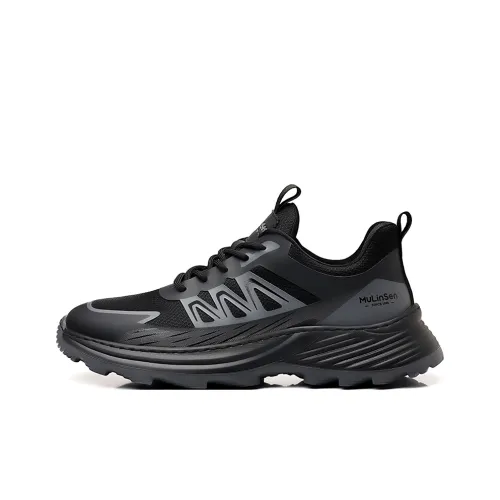Mulinsen Амортизация противоскользящий устойчивый к истиранию низкий топ повседневная обувь для мужчин