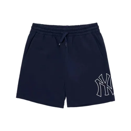 Mlb Base Logo New York Yankees Шорты Детские Темно-синие