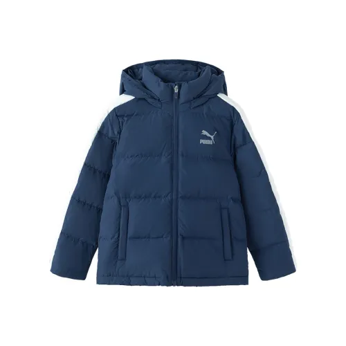PUMA Down Jacket Sportstyle Collection T7 Темно-синий Детский