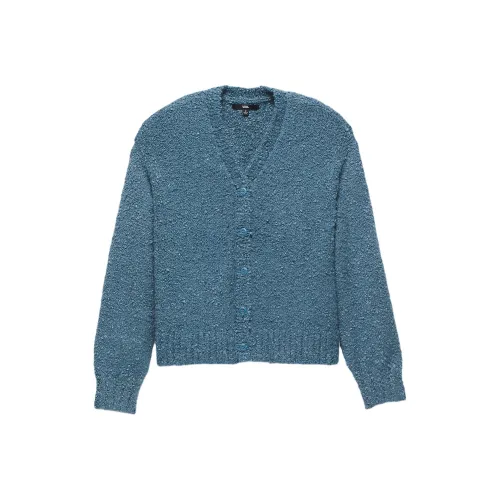 Vans Kids Valerie Boucle Кардиган Трикотаж Каменный Синий Подростки