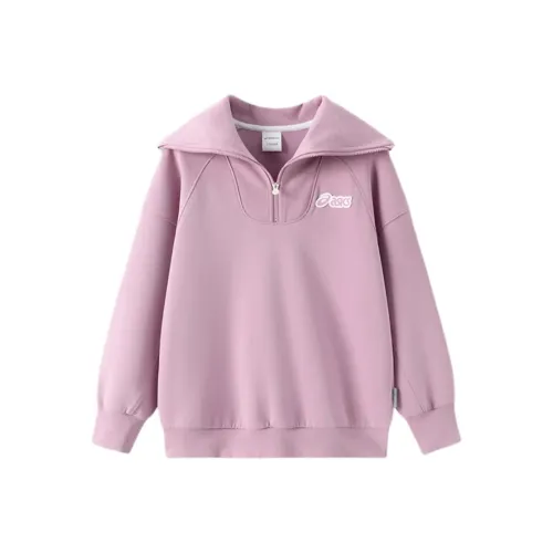 Asics Japanese Style Light Trend Свитшот Фиолетовый Подростки