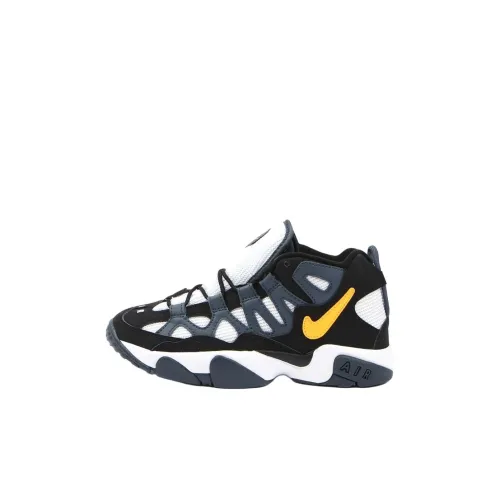 Nike Air Slant Slip Resistant Abrasion Resistant Low Топ Kids Lifestyle Shoes Черный Белый Детский