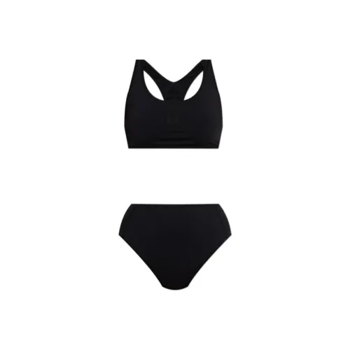 BALMAIN Двухкомпонентный купальник женский черный