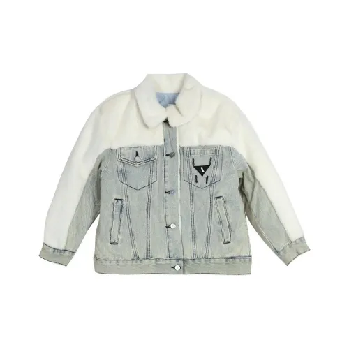 The More Also Denim Куртка Blue Baby