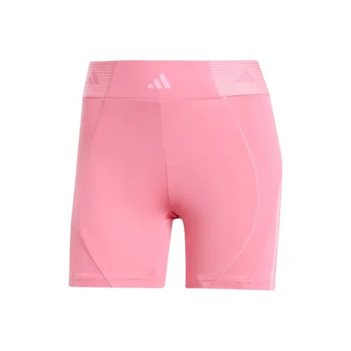 Adidas HYPERGLAM FIVE Дюйм Короткий Леггинсы Спортивные шорты Женские Розовый
