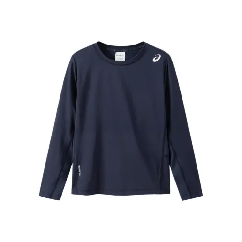 ASICS Темно-синие унисекс футболки T-Shirt