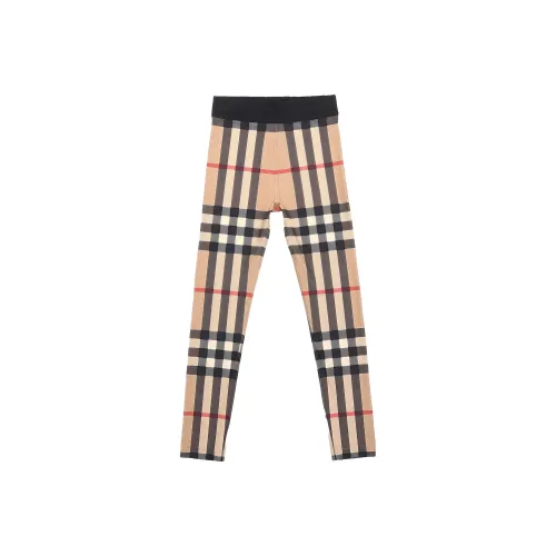 Burberry Хаки Kids Брюки