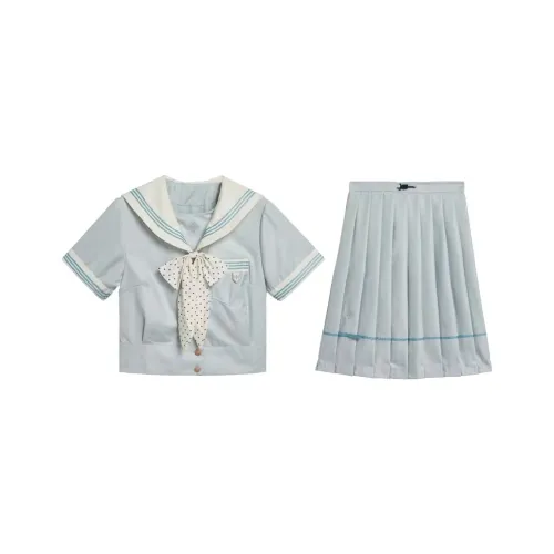 PLANE DRIFT Комплект с юбкой Женские Синий