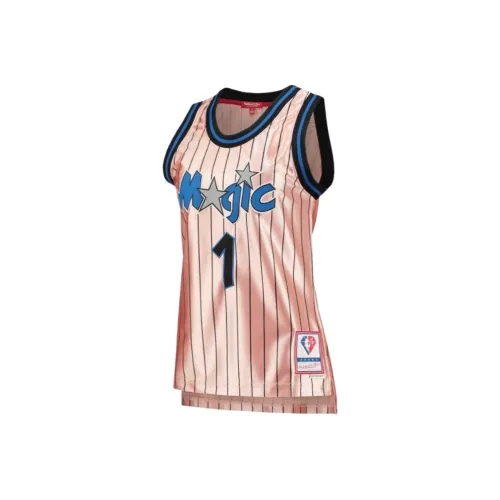 NBA x MITCHELL NESS Orlando Magic Team Penny Hardaway Баскетбольная Джерси Женская Розовое Золото