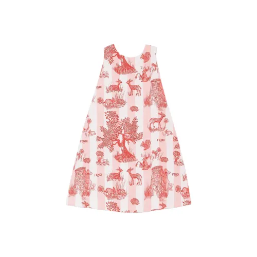 FENDI SS24 Платье Детское Многоцветное