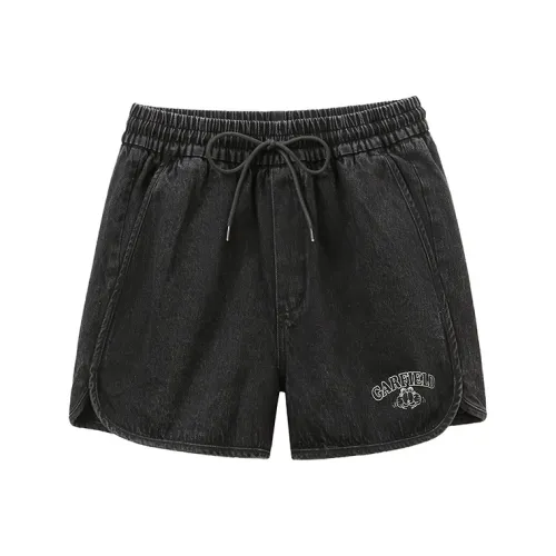 FUN X Garfield SS24 Шорты Женские Черные