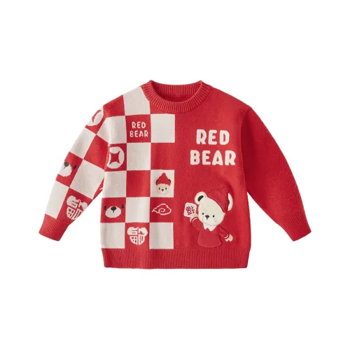 JELLYBABY Свитер Красный для детей 3-7 лет