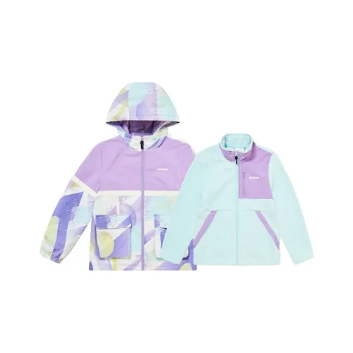 QIAODAN Ветровка Винный фиолетовый Herding BOAT Синий Подростки