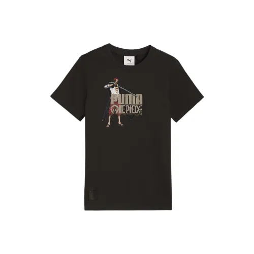 PUMA x ONE PIECE T-Shirt Черный Детский