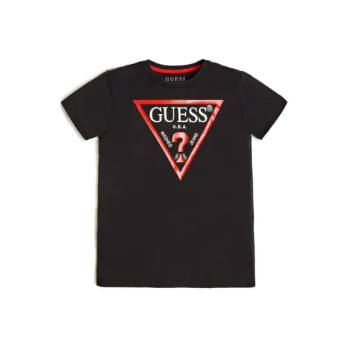 GUESS Черные Детские Рубашки T