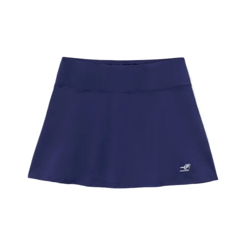 FILA Pickleball Повседневные короткие юбки Женские Темно-синий