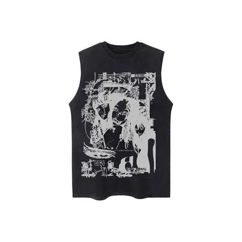 YEARNED Черные Женские Майки