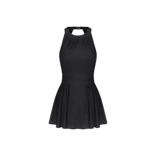 DECATHLON OLAIAN Размер CN Amber One-piece Swimsuit Women's Black