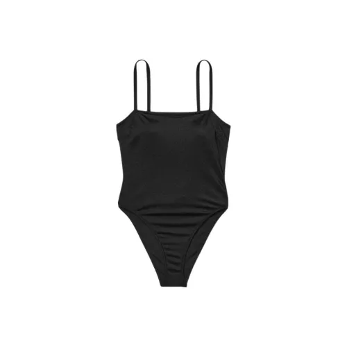 Victoria's Secret Черные Женские Ван-Пис Купальники